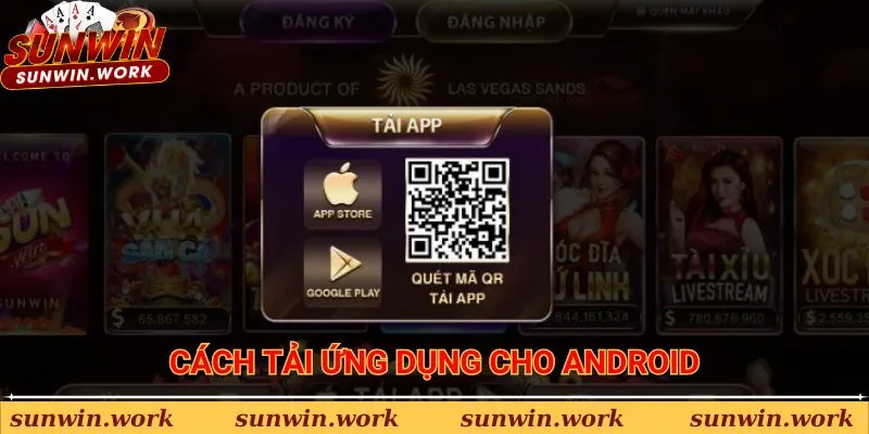 Hướng dẫn tải app dành cho thiết bị của Android